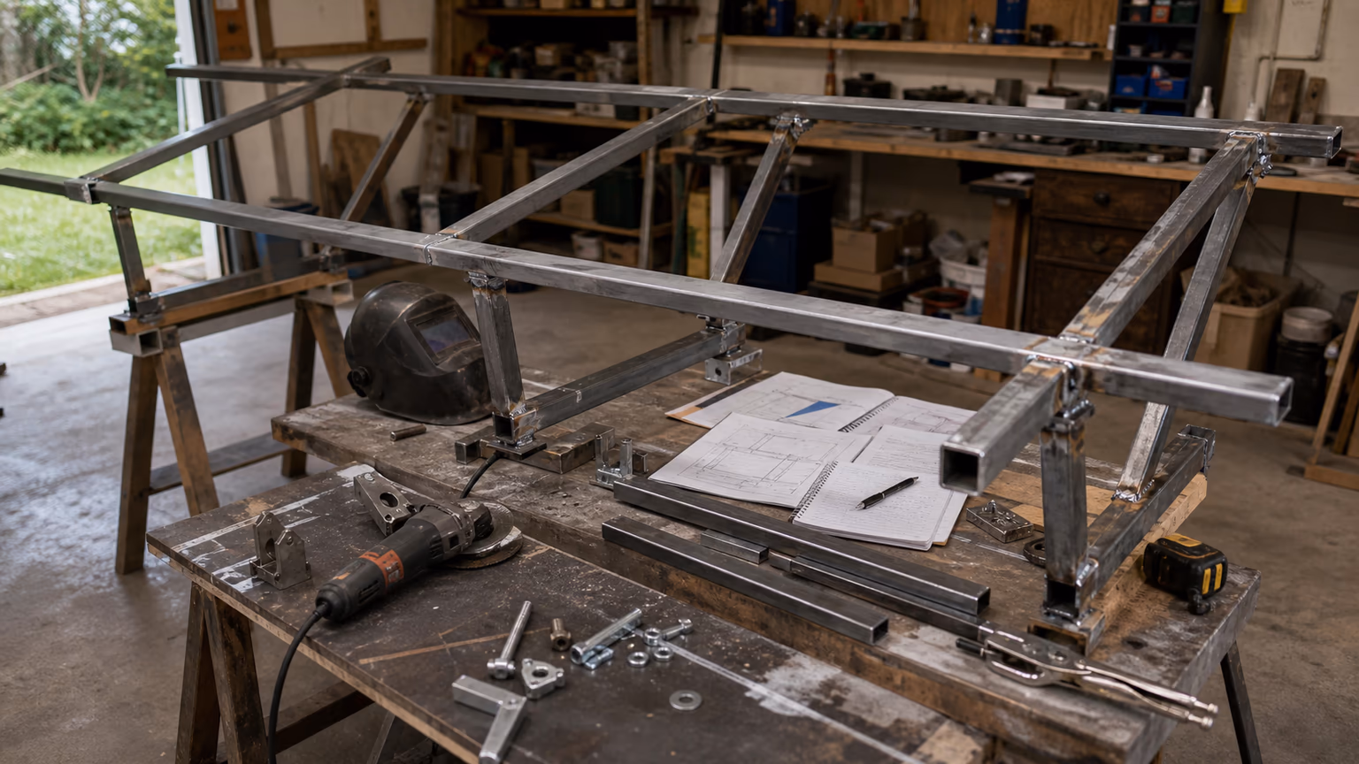 Fabrication maison soudée