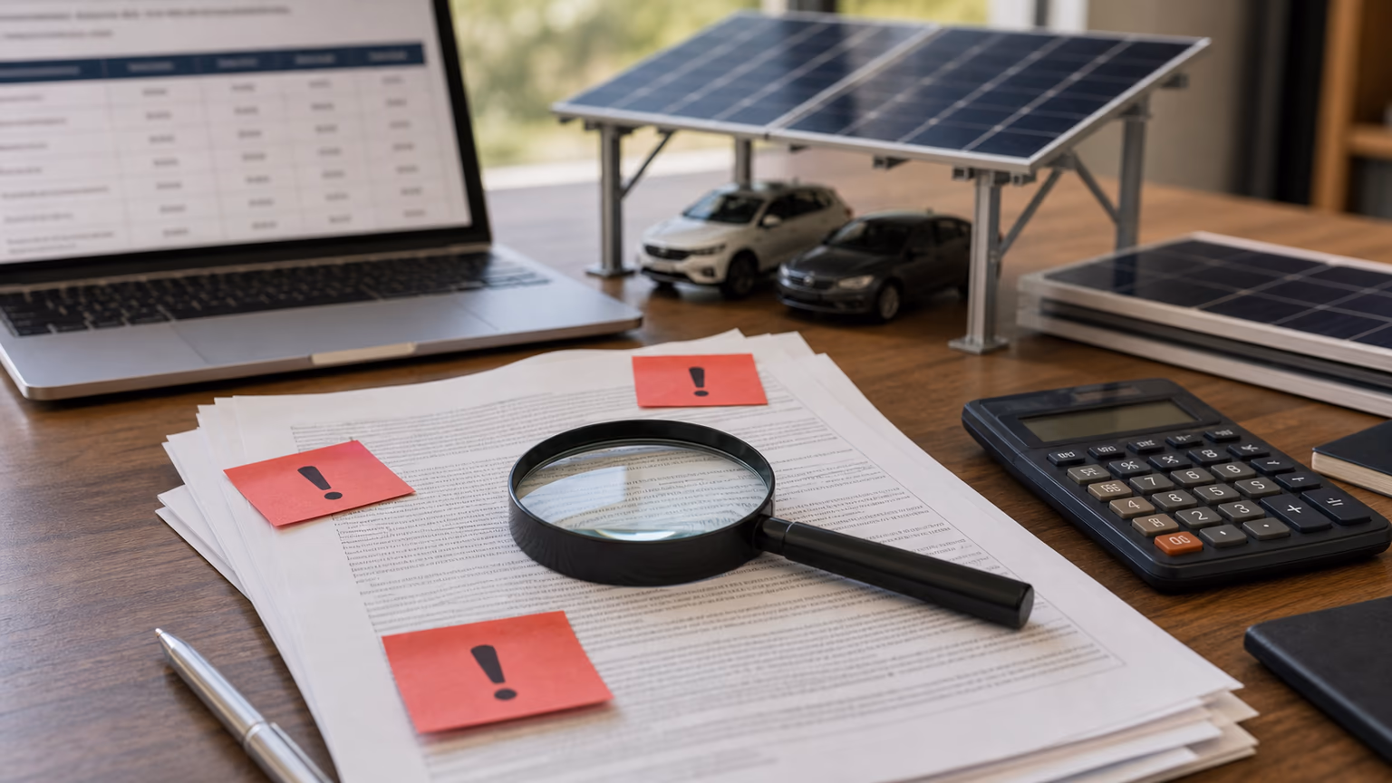 Analisi offerta carport solare con contratto e note di attenzione